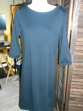 BOGO FREE, Black knit sweater dress, Amanda Charles, size Small